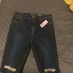 Wild fable dark wash skinny jeans